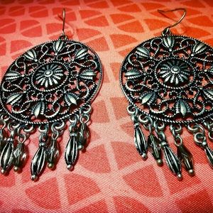 Boho Western Dream Catcher Earrings